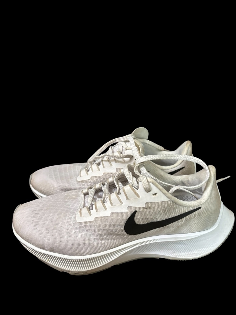 Nike Air Zoom Pegasus 37 TB Pure Platinum/Black/Wolf Grey size 6 women’s